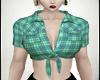 Cowgirl  Green Top 