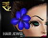 [R] Blue Hair Flower