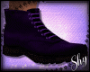 ! Purple Boots