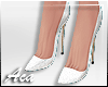 White Glitter Shoes