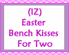 Easter Bench Kisses For2