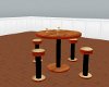 wood table & Chairs
