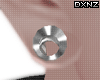 死 Silver Small Plug