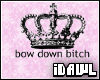iD| BowDownB*tch Sticker