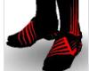 Red/Black Tribal Boots 2