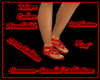Summer Red Sandals