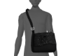 Il rose skull bag black