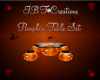 IBT- Pumpkin TableSet