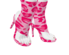 Pink Cheetah Heels