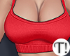 T! Casual Red Tank