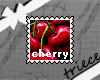 {T}cherries stamp