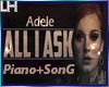 Adele-All I Ask +Piano