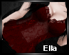 [Ella] Red Lace Corset