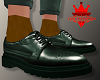 B. Green Leather Shoes