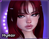oleana burgundy x bangs oleana burgundy x bangs