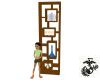 Teak Room Divider