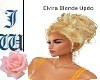 JW Elvira Blonde Updo