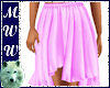 Fuchsia/Pink Hi Lo Skirt