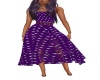 {LS} Purple Spring Dress