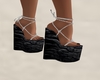 Black n grey Sandals