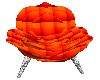 chair rose orange
