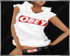!AB Obey Hoody White