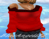 ;ba;red sweater