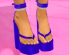 S | Bey Blue Heels