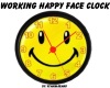 WORKING HAPPY FACE CLOCK