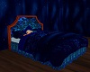 {CL}Blue Velvet Bed