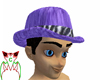 Real  hat (purple)