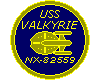 USS Vakyrie Crew Patch