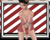 Candy Cane Heart Top