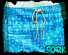 short gang blue y2k