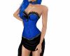 Blue & Black Burlesque