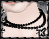 /K/ Black Pearls Neck