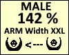 Arm Scaler XXL 142% Male