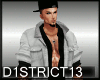 D13lDenim Grey&black