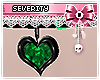 *S Toxic Heart Necklace