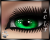 XCLX Glam Eyes Green F