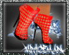 NETTED UP RED HEELZ