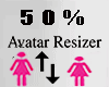 Avatar Scaler 50%