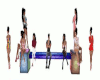 11 Pose Bench Mesh
