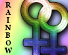 Lesbian Pride (Rainbow)
