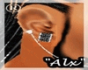 [Alx]Earrings Black Wit3