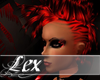 LEX - PUNK red zebra