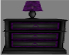Purple Lamp dresser