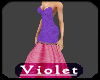 (V) Pink/purple formal V