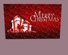 Christmas Wall Red Snow