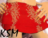 *KSM* Red/Golden Skirt